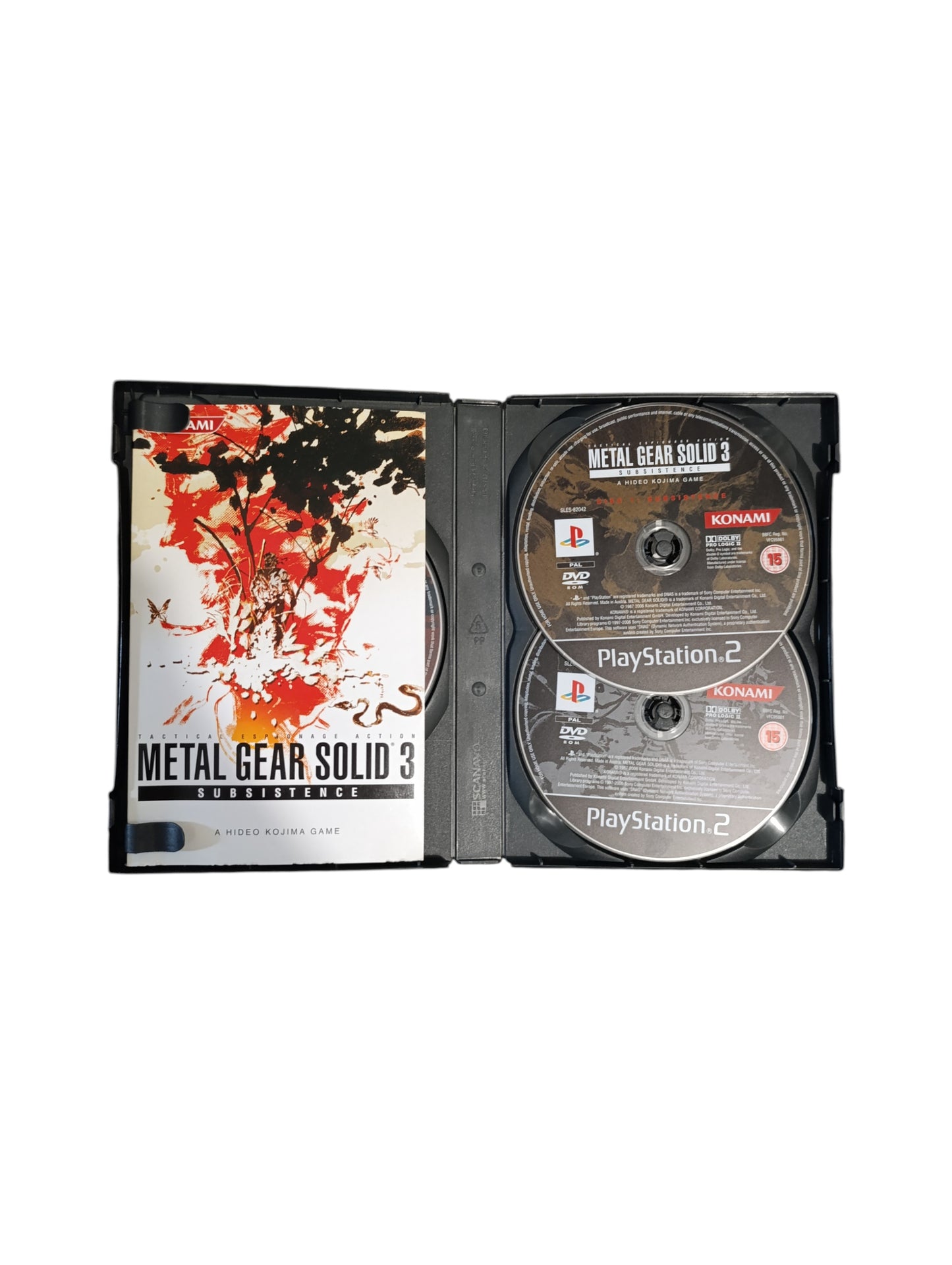 Metal Gear Solid 3: Subsistence – PlayStation 2 (PS2) Complet + Bonus Existence