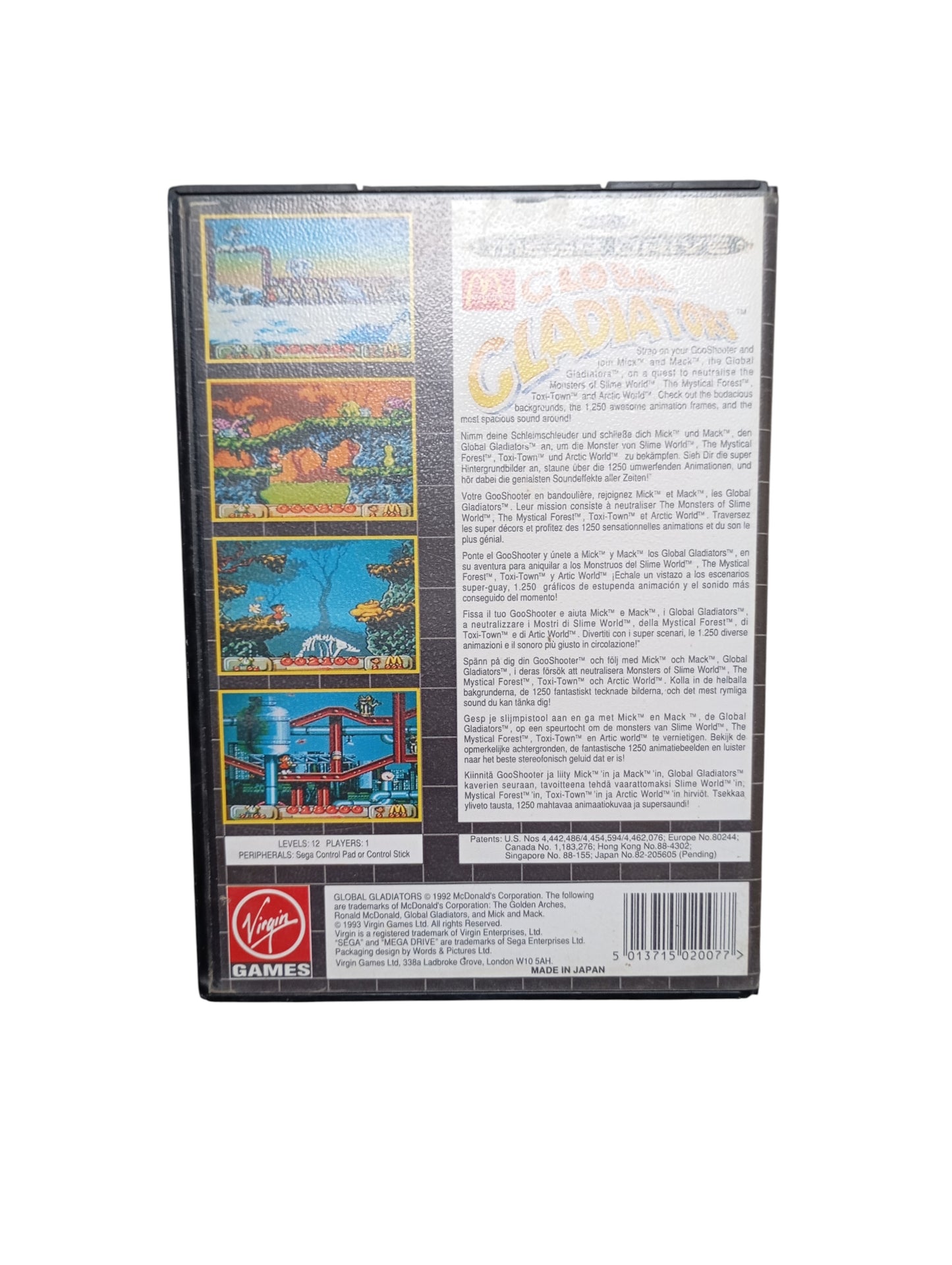 Global Gladiators – Sega Mega Drive (Complet)