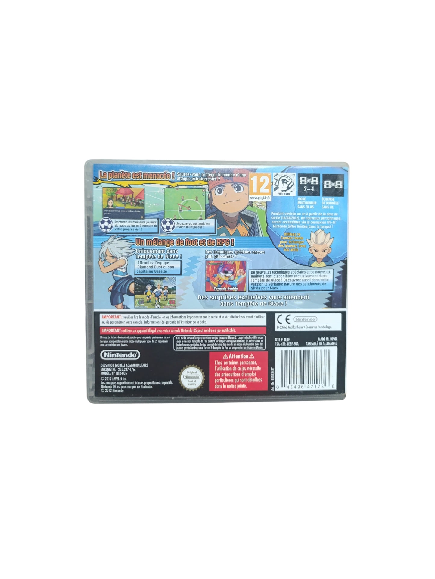 Inazuma Eleven 2 – Nintendo DS (complet en boîte avec notice)