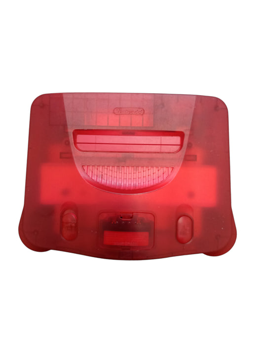 Console Nintendo 64 Edition Red en loose (sans boîte ni notice)