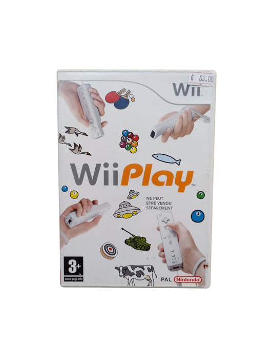 Wii Play Nintendo Wii complet en boîte avec disque et notice