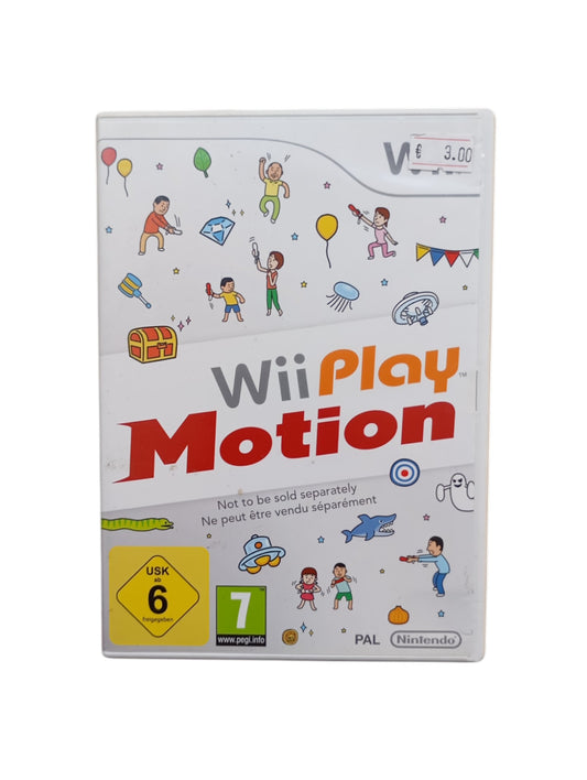 Wii Play Motion Nintendo Wii en boîte avec disque sans notice"