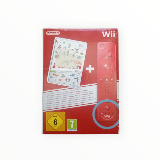 Pack Wii Play avec Wiimote rouge Nintendo Wii complet – édition officielle Nintendo