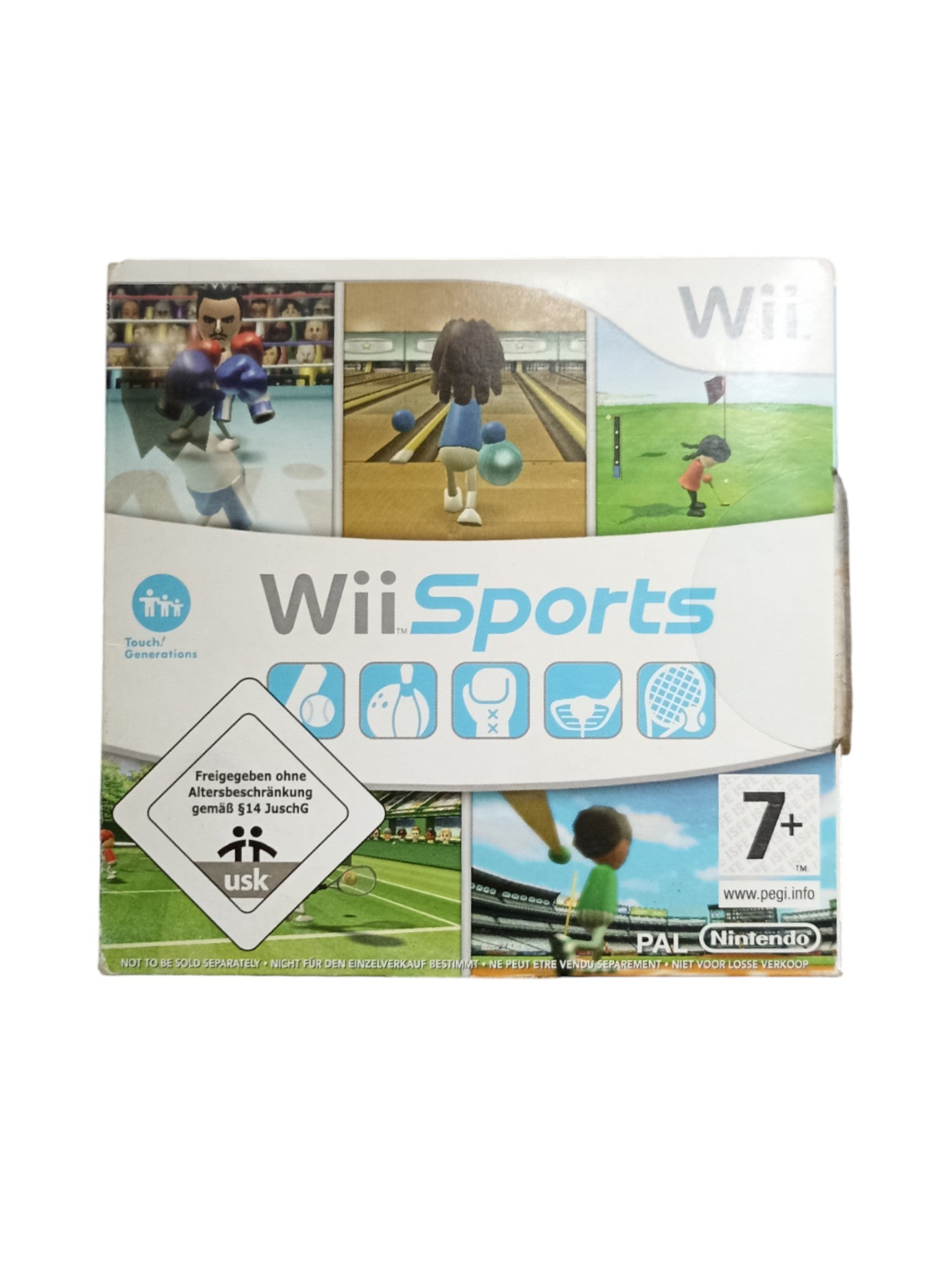 Wii Sports Nintendo Wii complet avec boîte et disque Nintendo
