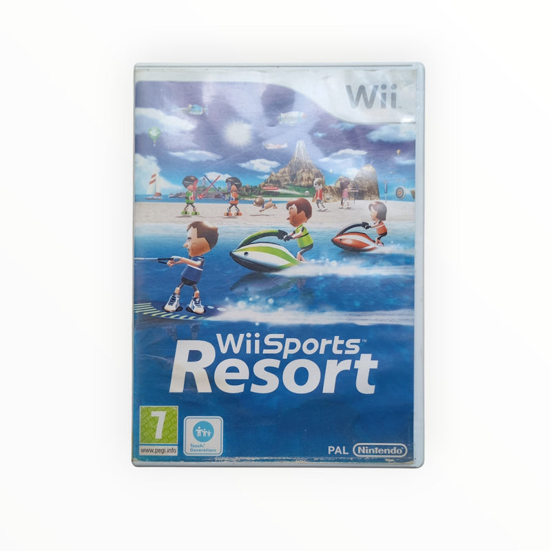 Wii Sports Resort – Complet (boîte + notice + disque)