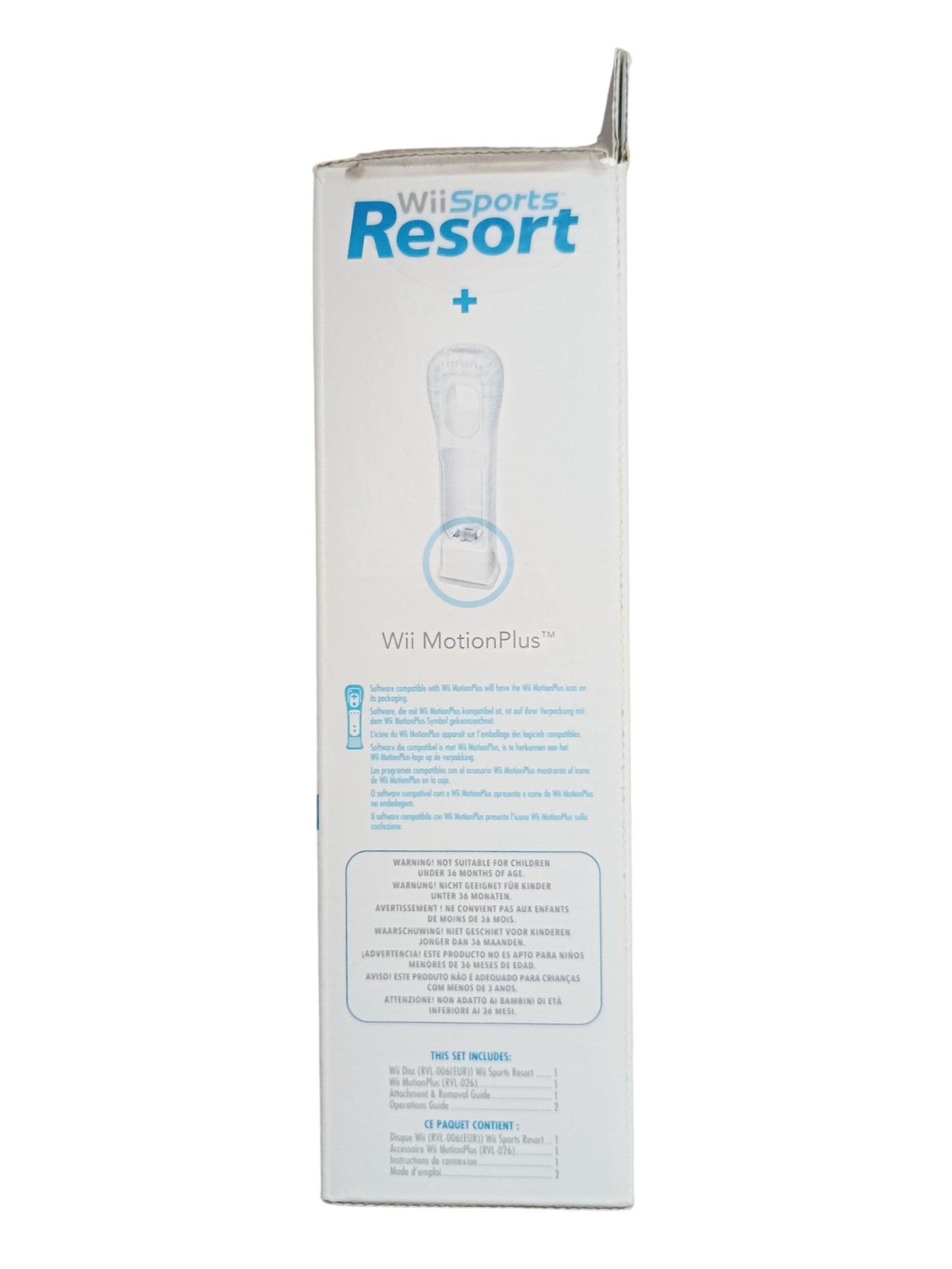 Wii Sports Resort – Nintendo Wii (Complet, avec boîte, sans Nunchuk) - Masaru