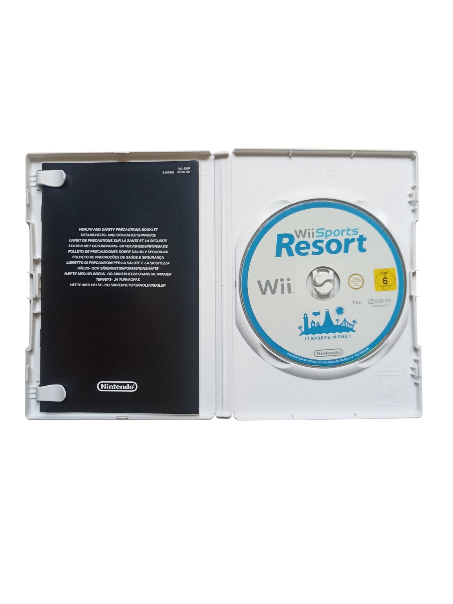 Wii Sports Resort (Wii) – Complet en boîte avec notice (sans manette) - Masaru