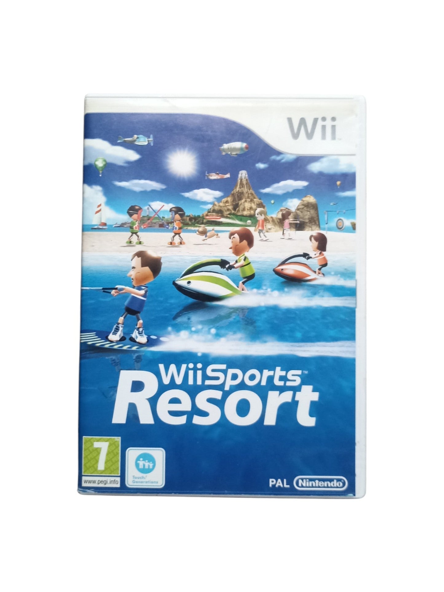 Wii Sports Resort (Wii) – Complet en boîte avec notice (sans manette) - Masaru