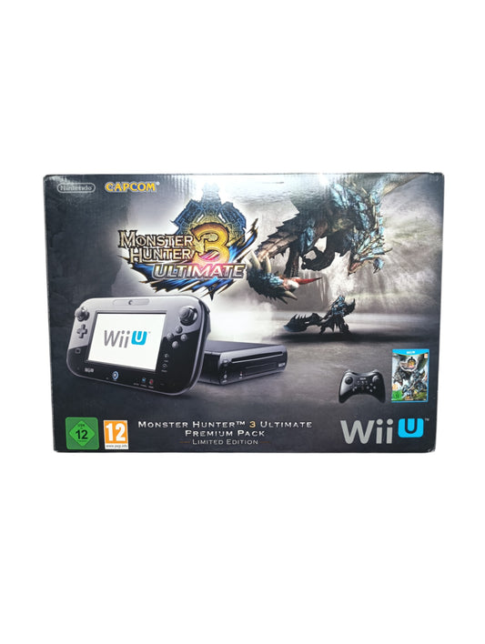 Pack console Wii U Monster Hunter 3 Ultimate sans jeu
