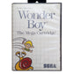Wonder Boy Sega Master System en boîte avec cartouche, sans notice