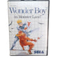 Wonder Boy in Monster Land Sega Master System en boîte avec cartouche, sans notice