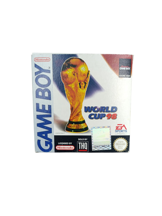 World Cup 98 Game Boy complet en boîte avec cartouche et notice