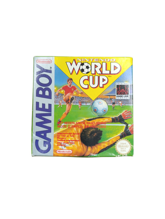 Nintendo World Cup Game Boy complet en boîte avec cartouche et notice