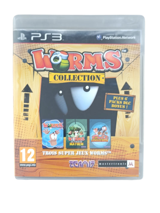 Worms Collection PlayStation 3 jeu complet original
