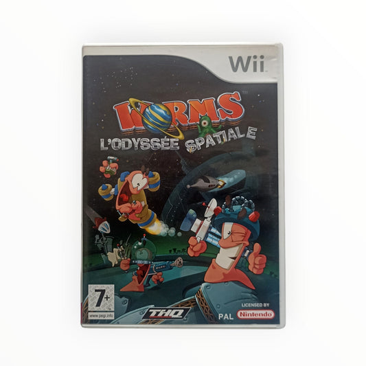 Jeu Worms L’Odyssée Spatiale Nintendo Wii complet – version officielle Team17 THQ

