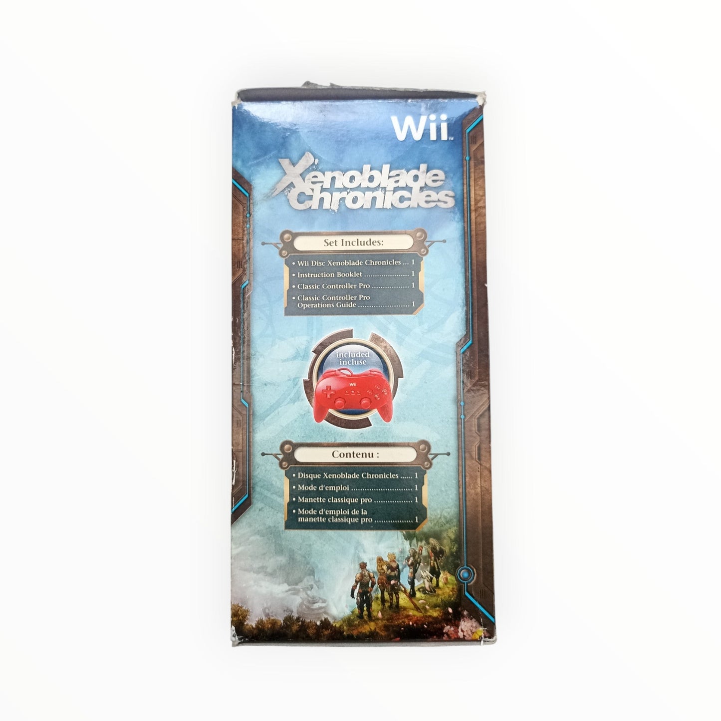 Xenoblade Chronicles – Édition avec manette rouge WII - Masaru