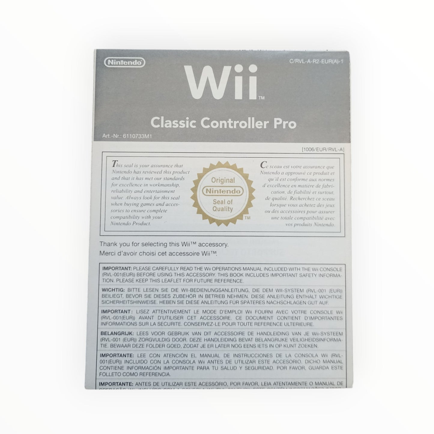 Xenoblade Chronicles – Édition avec manette rouge WII - Masaru
