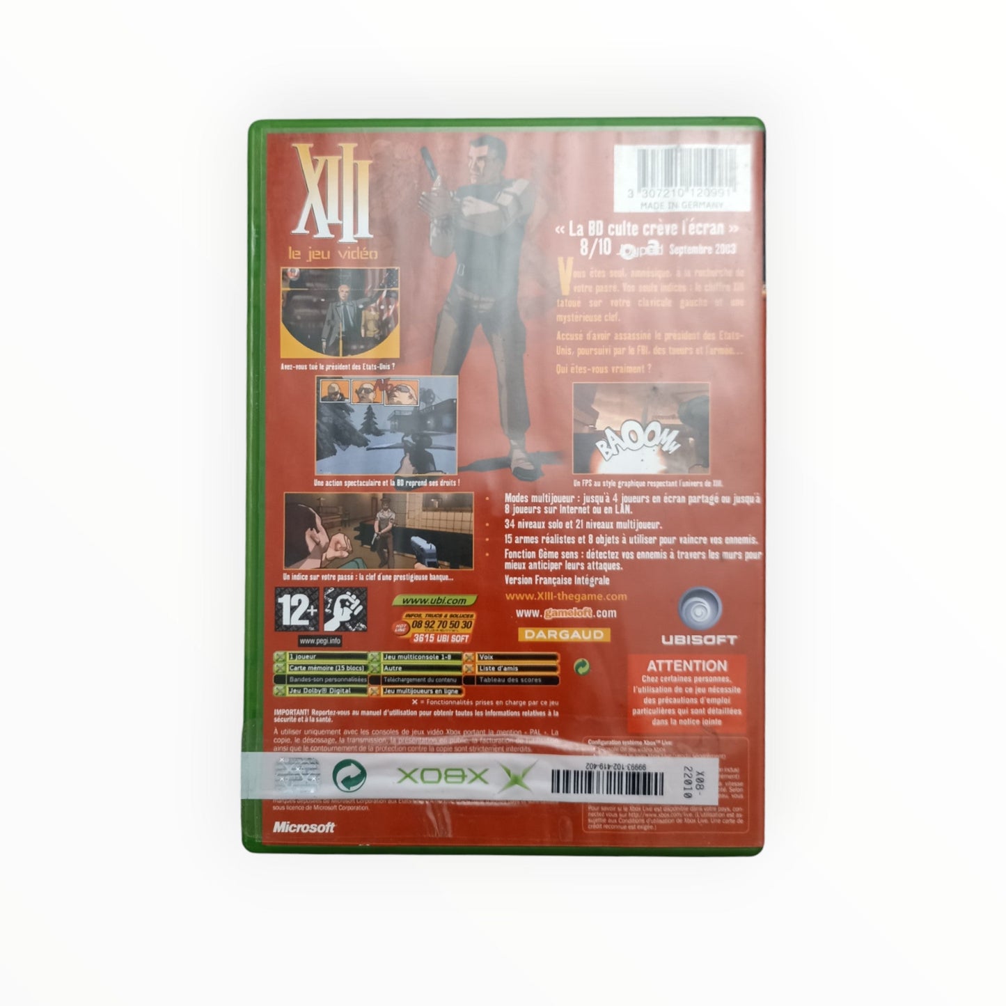 XIII XBOX classics - Masaru