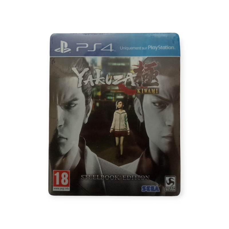 Yakuza Kiwami – Steelbook Edition – PlayStation 4 (PS4) – Neuf sous blister