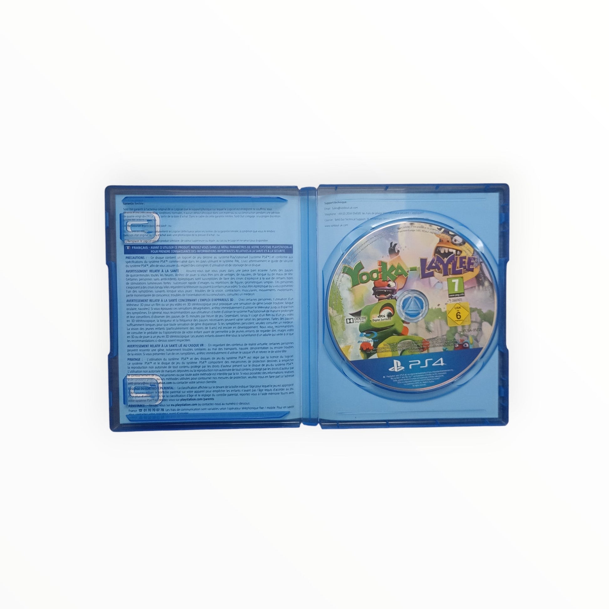 Yooka - Laylee Playstation 4 (PS4) - Masaru