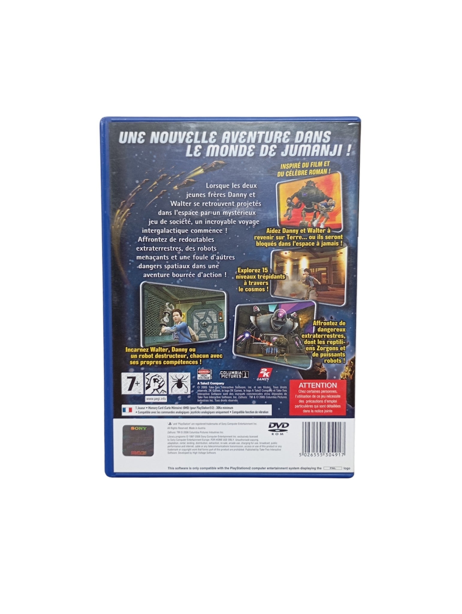 Zathura playstation 2 (PS2) - Masaru