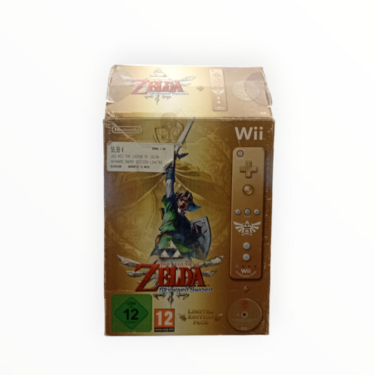 The Legend of Zelda Skyward Sword Limited Edition Nintendo Wii complet – Wiimote dorée et CD symphonique