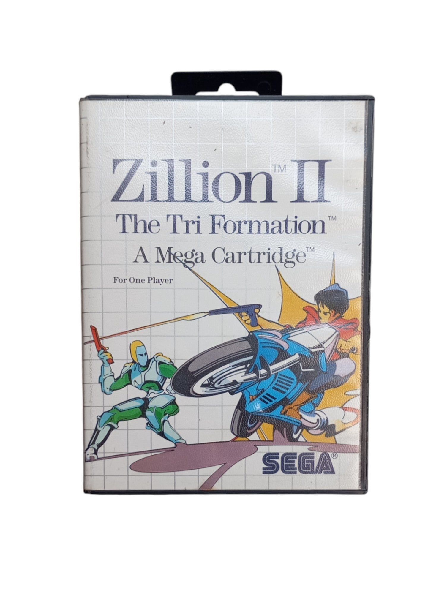Zillion II The Tri Formation Sega Master System en boîte avec cartouche, sans notice