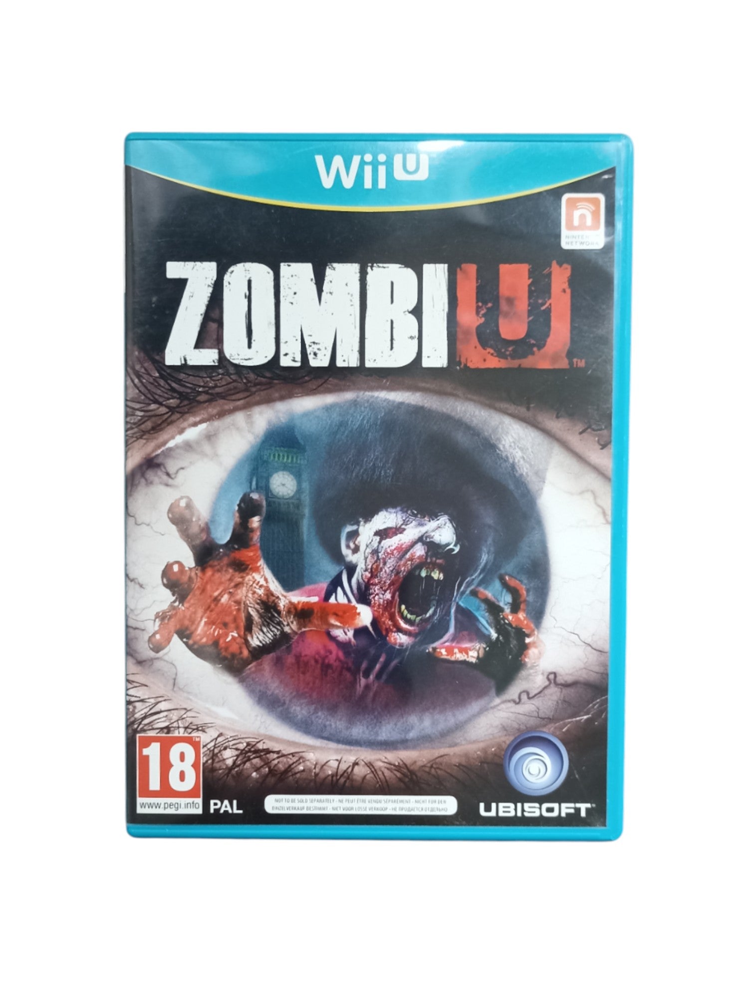 ZombiU Nintendo Wii U complet avec boîte et disque Ubisoft
