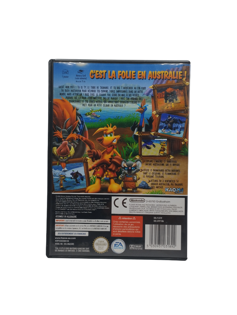 Ty Le Tigre de Tasmanie - Gamecube