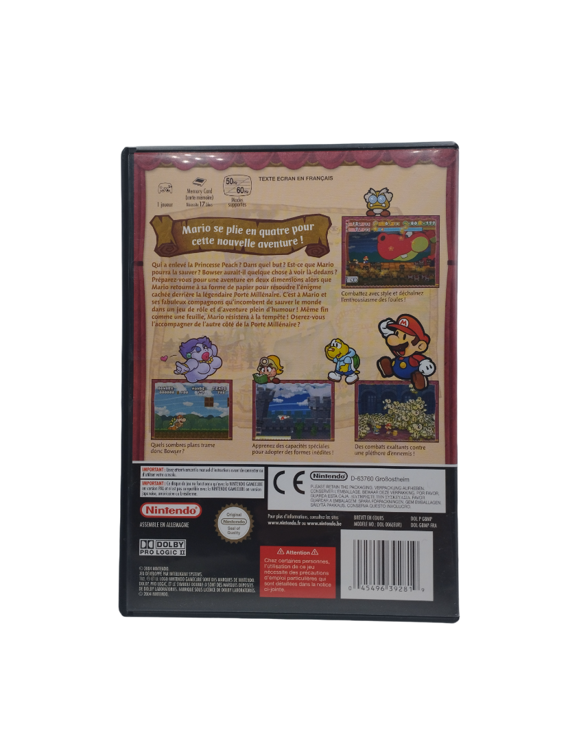 Paper Mario : La Porte Millénaire Nintendo GameCube