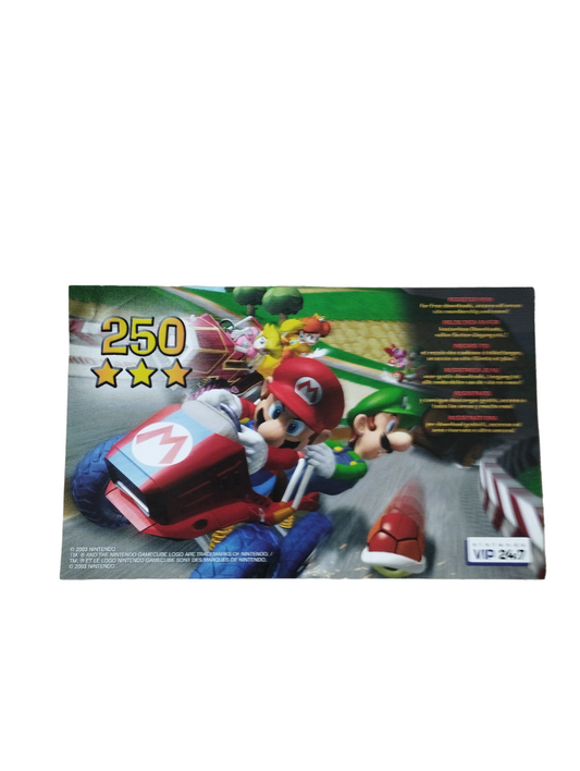 Carte VIP Mario Kart Double Dash + Zelda Collector's (250)