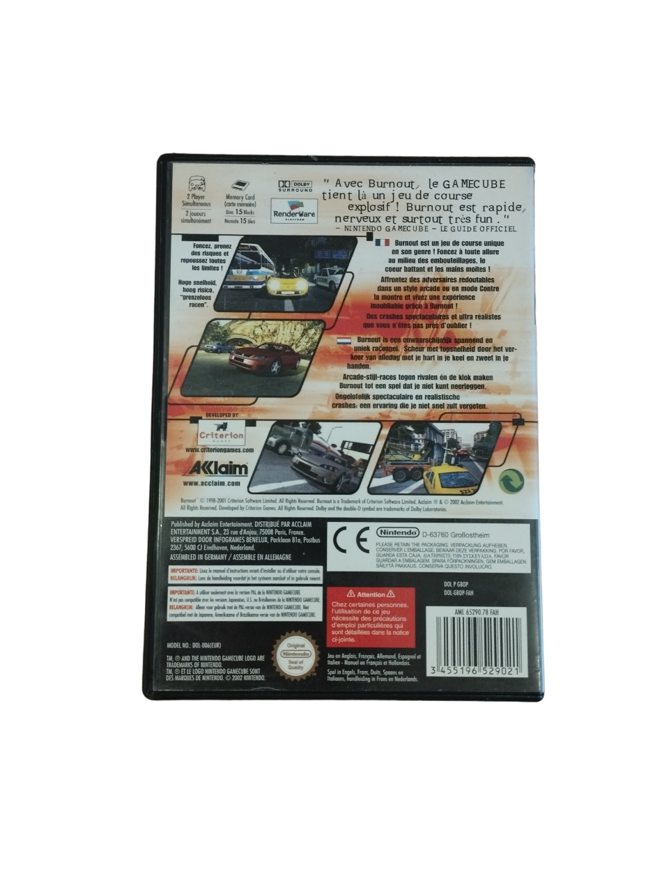 Burnout GameCube