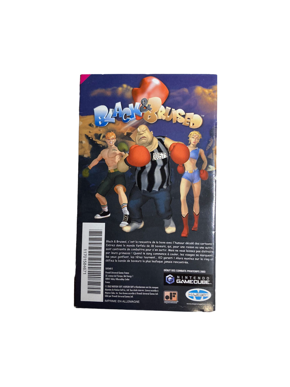 Notice Bomberman Generation GameCube