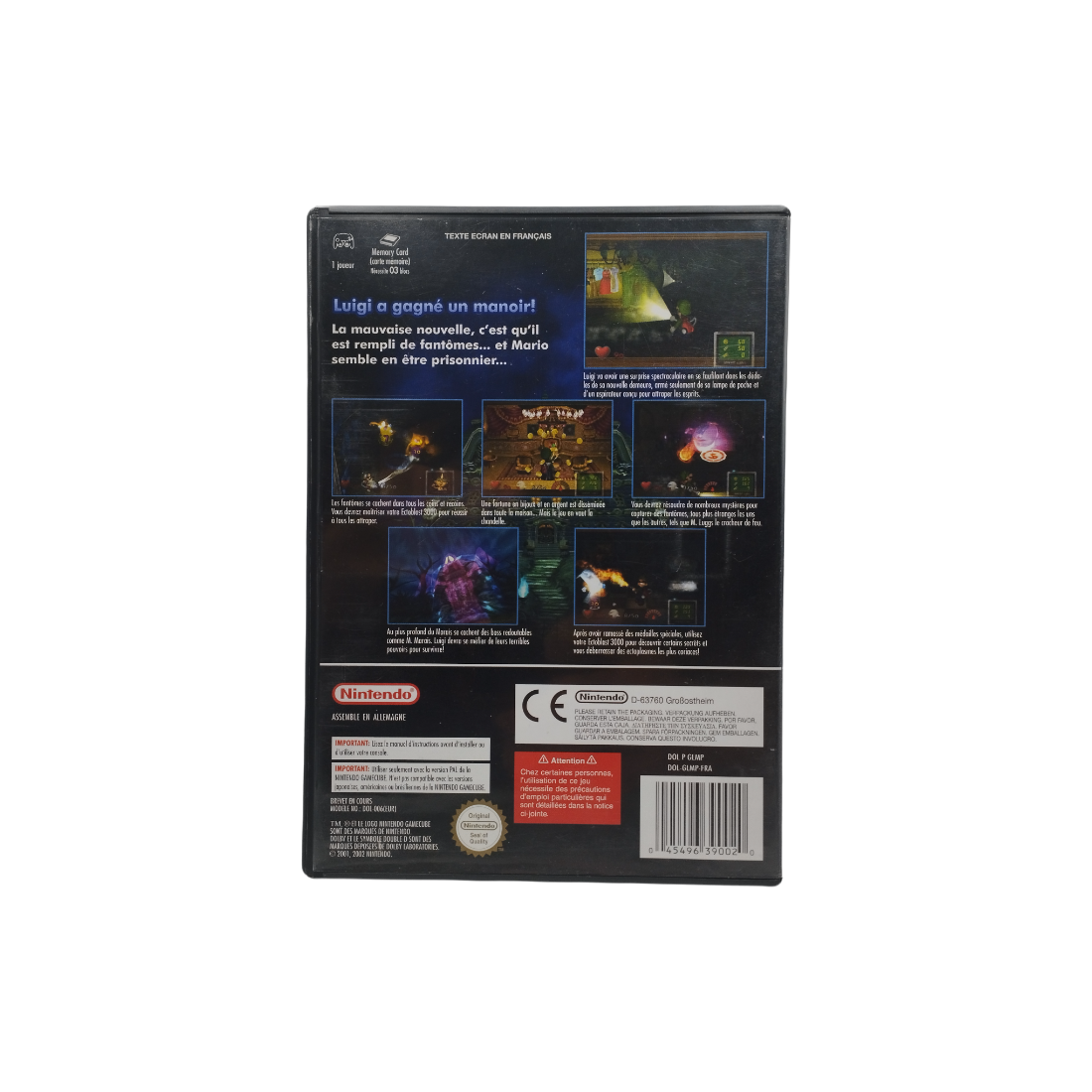 Luigi's Mansion GameCube
