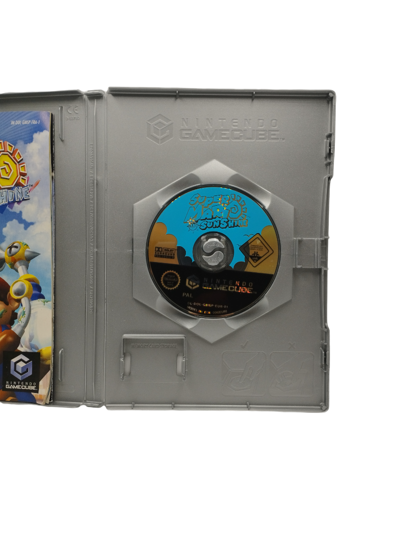 JEU GAME SUPER Mario Sunshine console Nintendo Gamecube GC PAL FR EUR JEU GAME SUPER Mario Sunshine console Nintendo Gamecube GC PAL FR EUR
