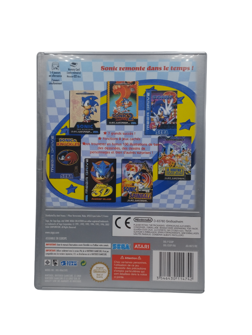 Sonic Mega Collection, Version "Le Choix Des Joueurs"