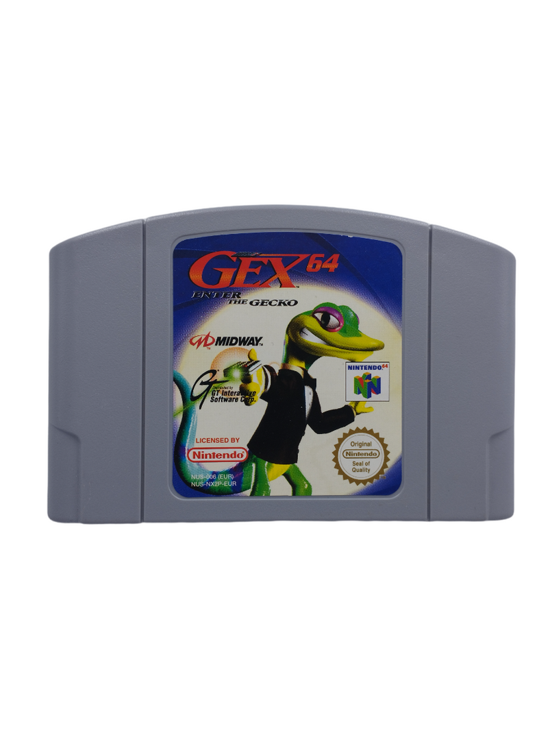 Gex 64 Nintendo 64 en loose Version FRA