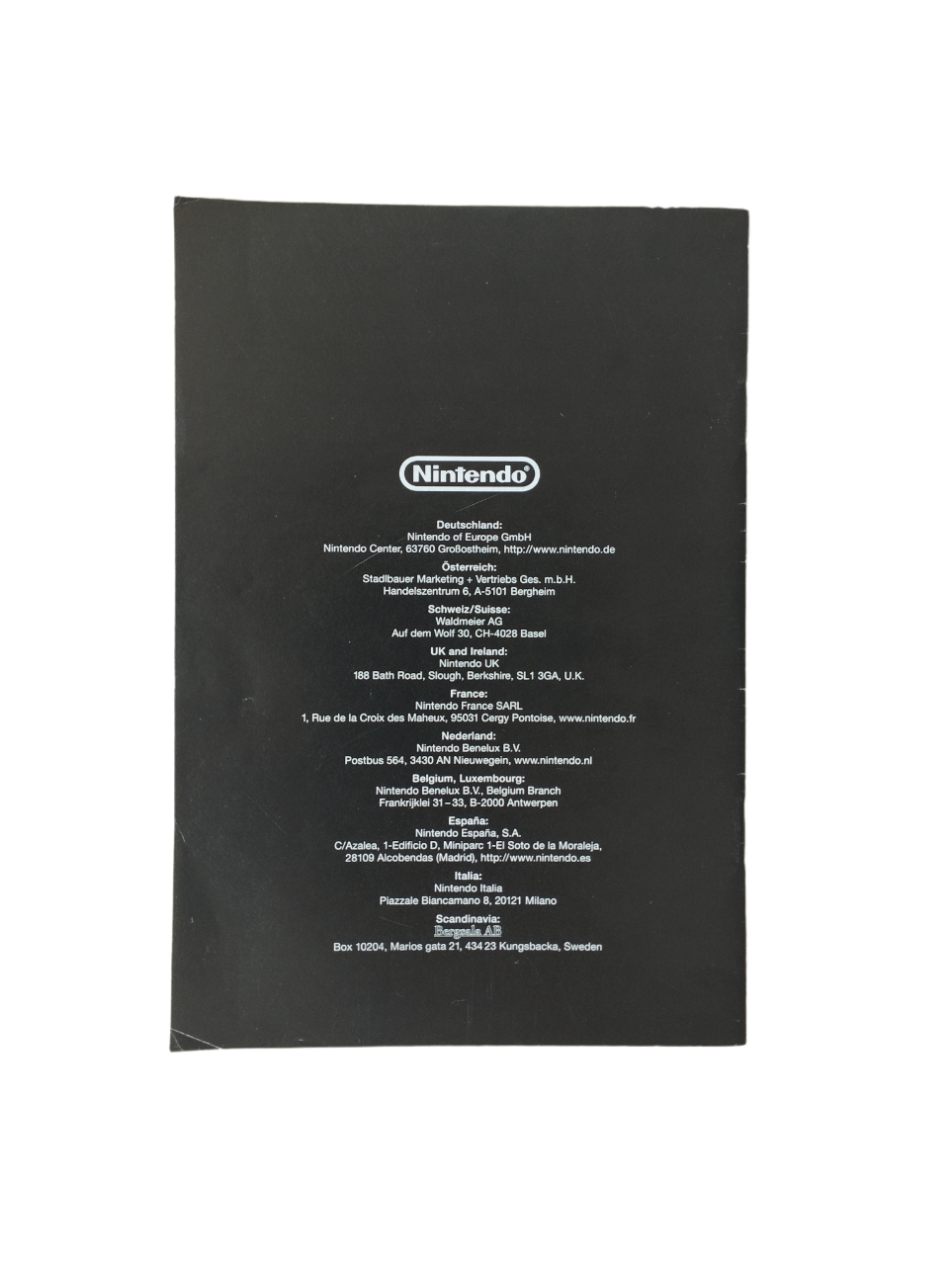 Notice Manette GameCube