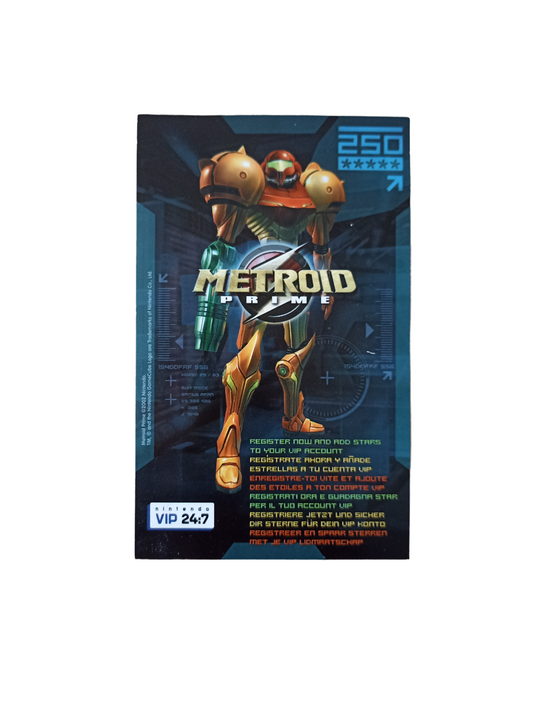 Carte VIP Metroid Prime