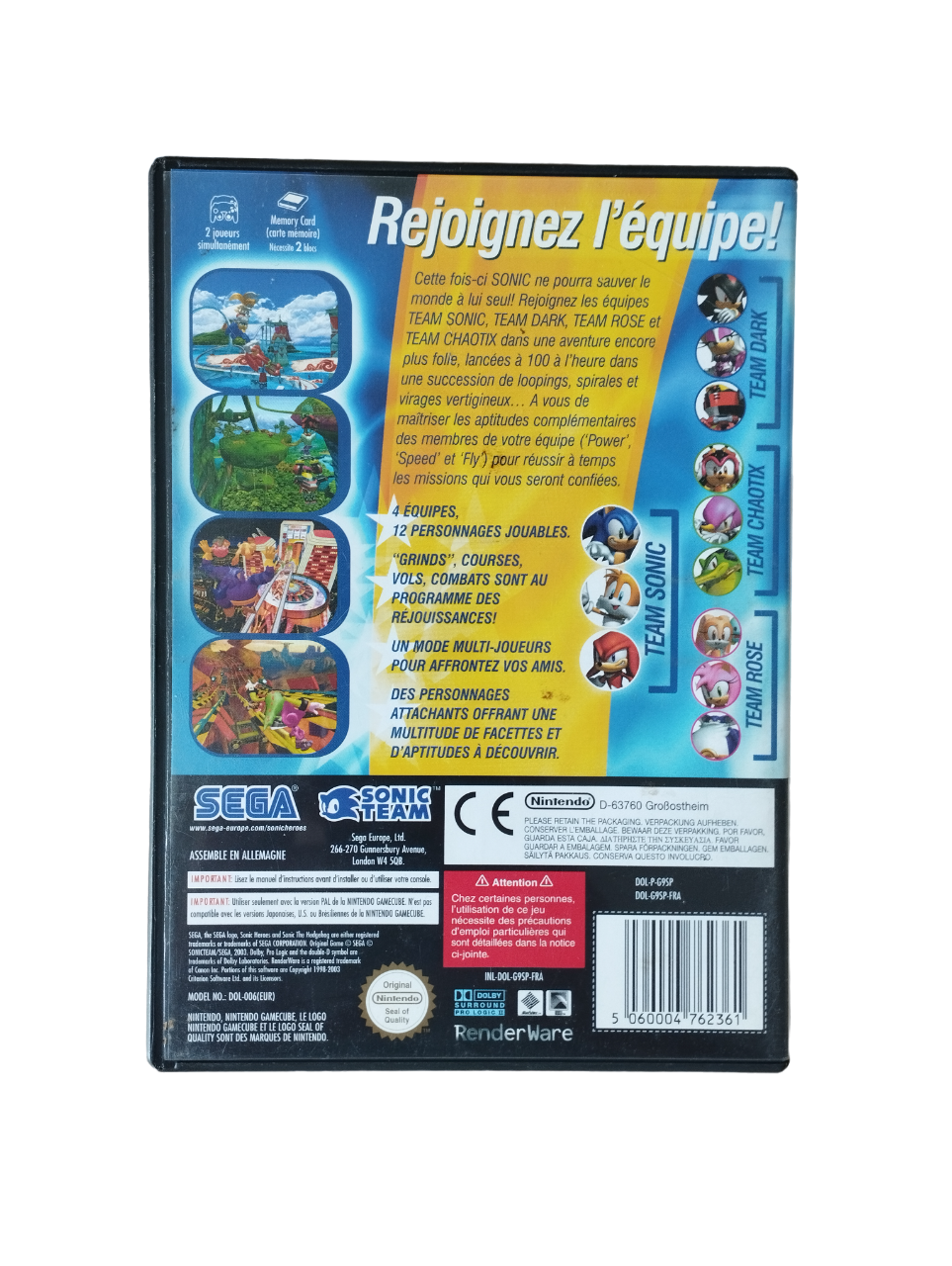 Sonic Heroes