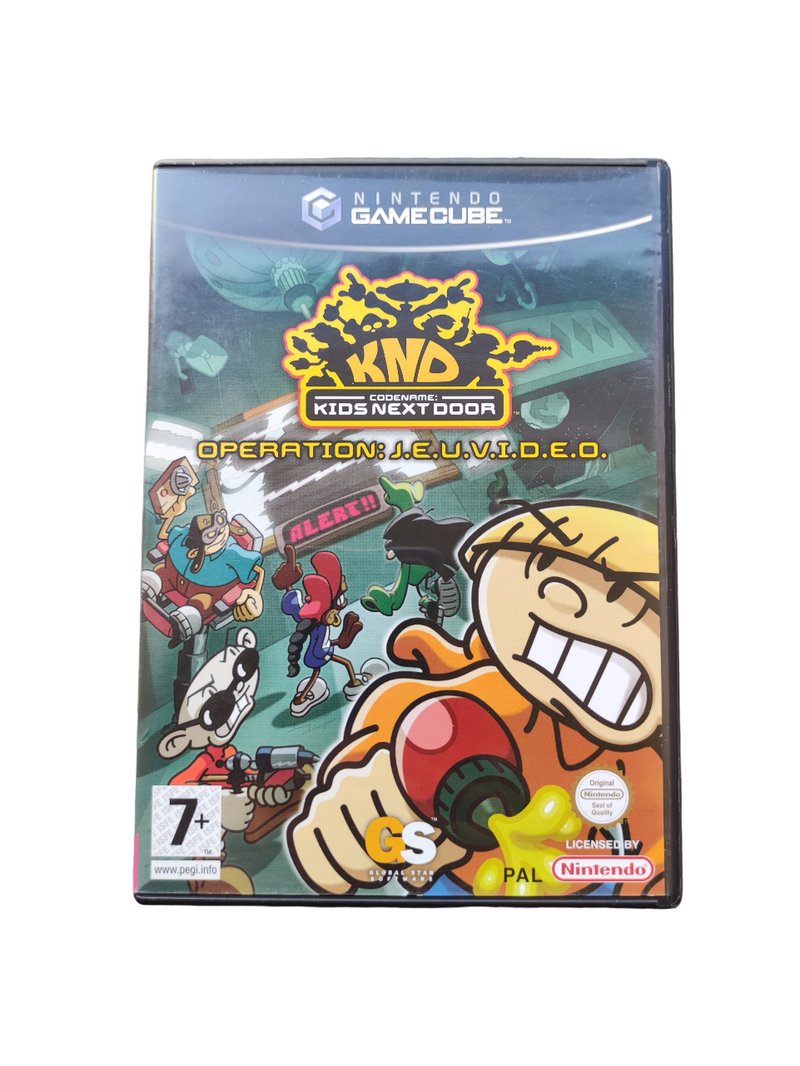 KND Codename : Kids Next Door - Operation : J.E.U.X.V.I.D.E.O. - Nintendo Gamecube