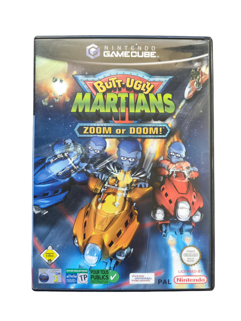 Butt-Ugly Martians : Zoom or Doom ! GameCube