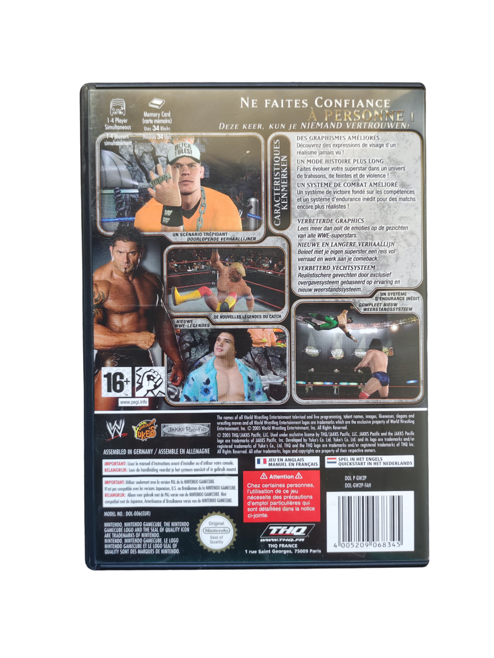 WWE Day Of Reckoning 2 GameCube