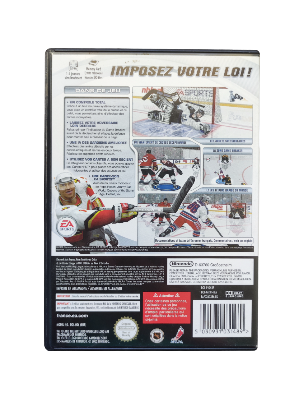 NHL 2003 Nintendo GameCube