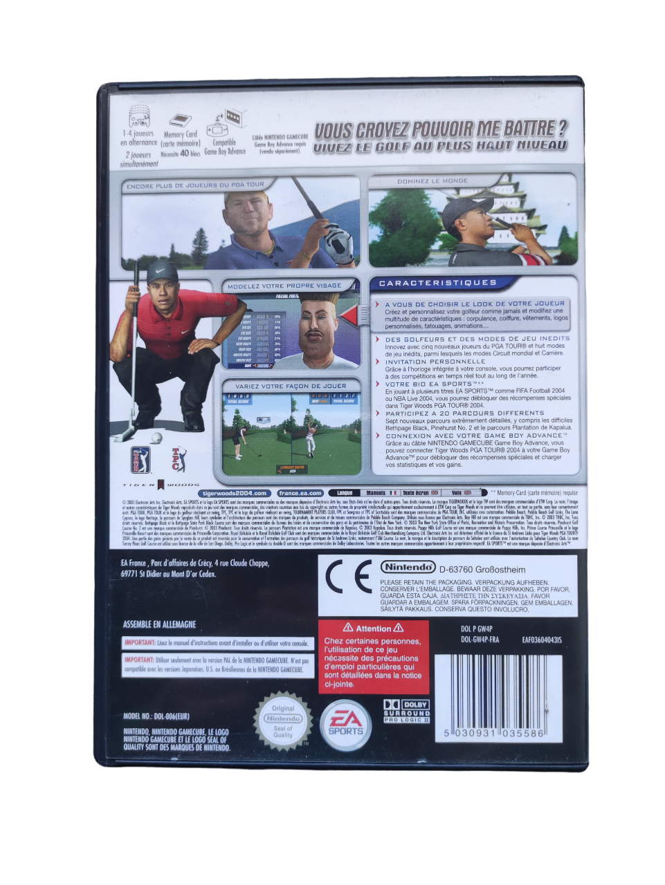 Tiger Woods PGA Tour 2004 - Gamecube