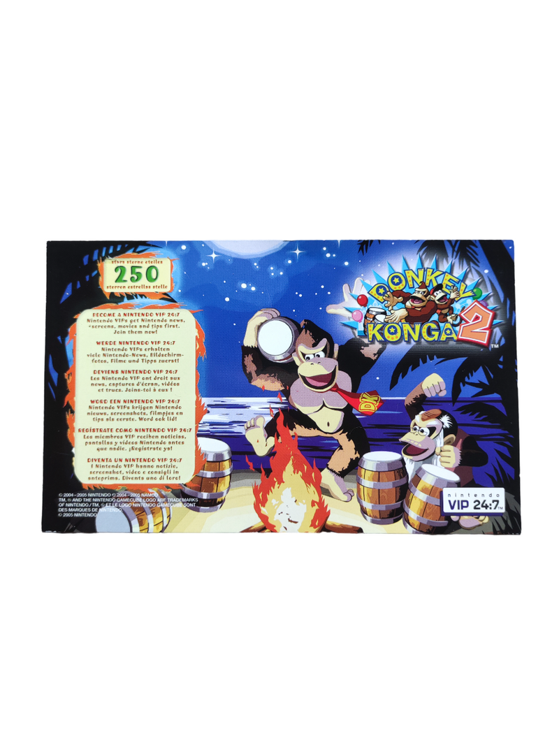 Carte VIP Donkey Konga 2