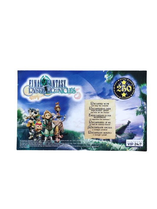 Carte VIP Final Fantasy Crystal Chronicles