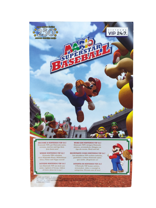 Carte VIP Mario Superstar Baseball