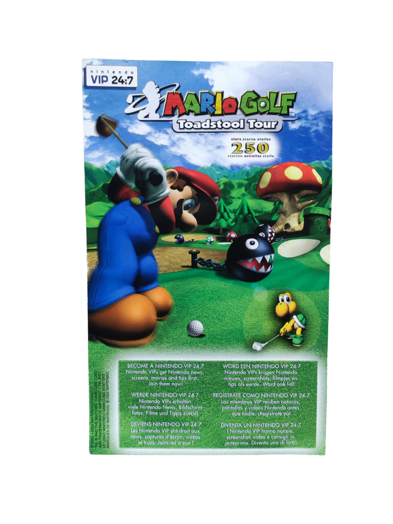 Carte VIP Mario Golf : Toadstool Tour
