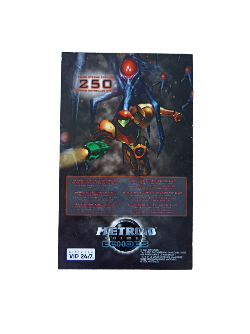 Carte VIP Metroid Prime 2 : Echoes